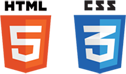 HTML and CSS logo