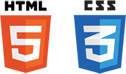 HTML and CSS logo